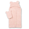 Hooded Towel + Wash Mitt Set Blush