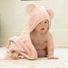 Hooded Towel + Wash Mitt Set Blush