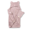 Hooded Towel + Wash Mitt Set Orchid