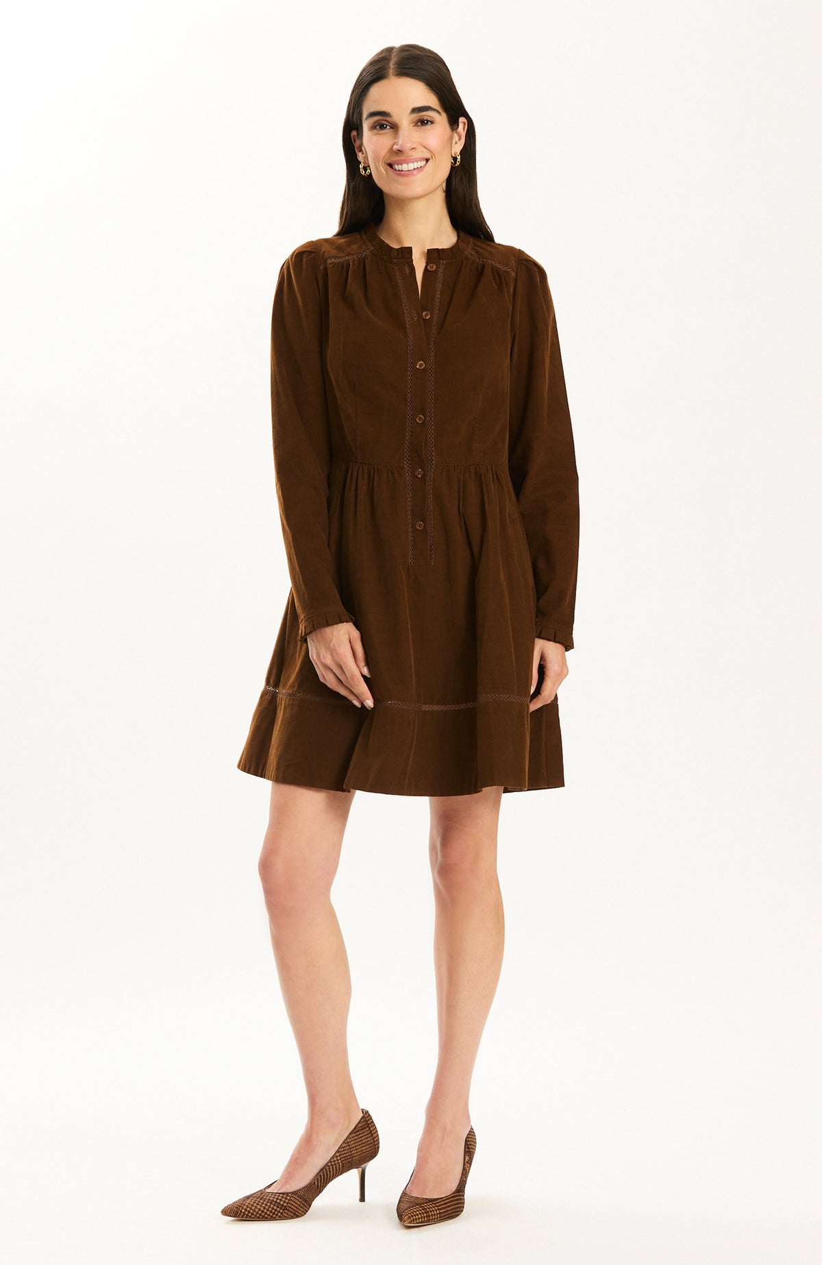 Lonnie Pinwhale Corduroy Dress
