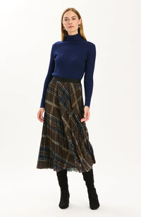 Cara Pleated Skirt