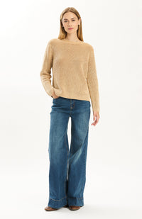 Mineral Wash Crew Neck Sweater