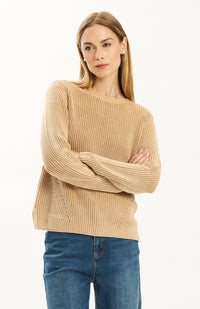 Mineral Wash Crew Neck Sweater