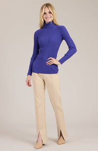 Rib Turtleneck