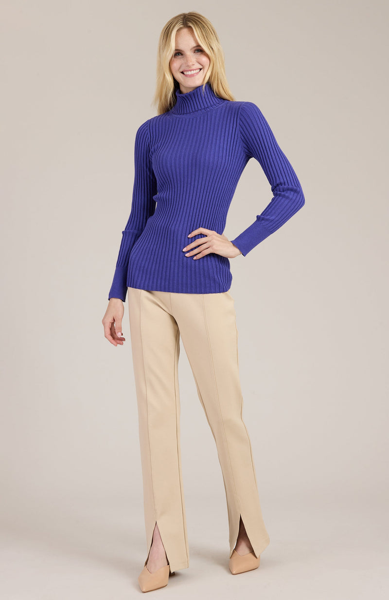 Rib Turtleneck