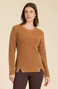 Mineral Wash Crew Neck Sweater