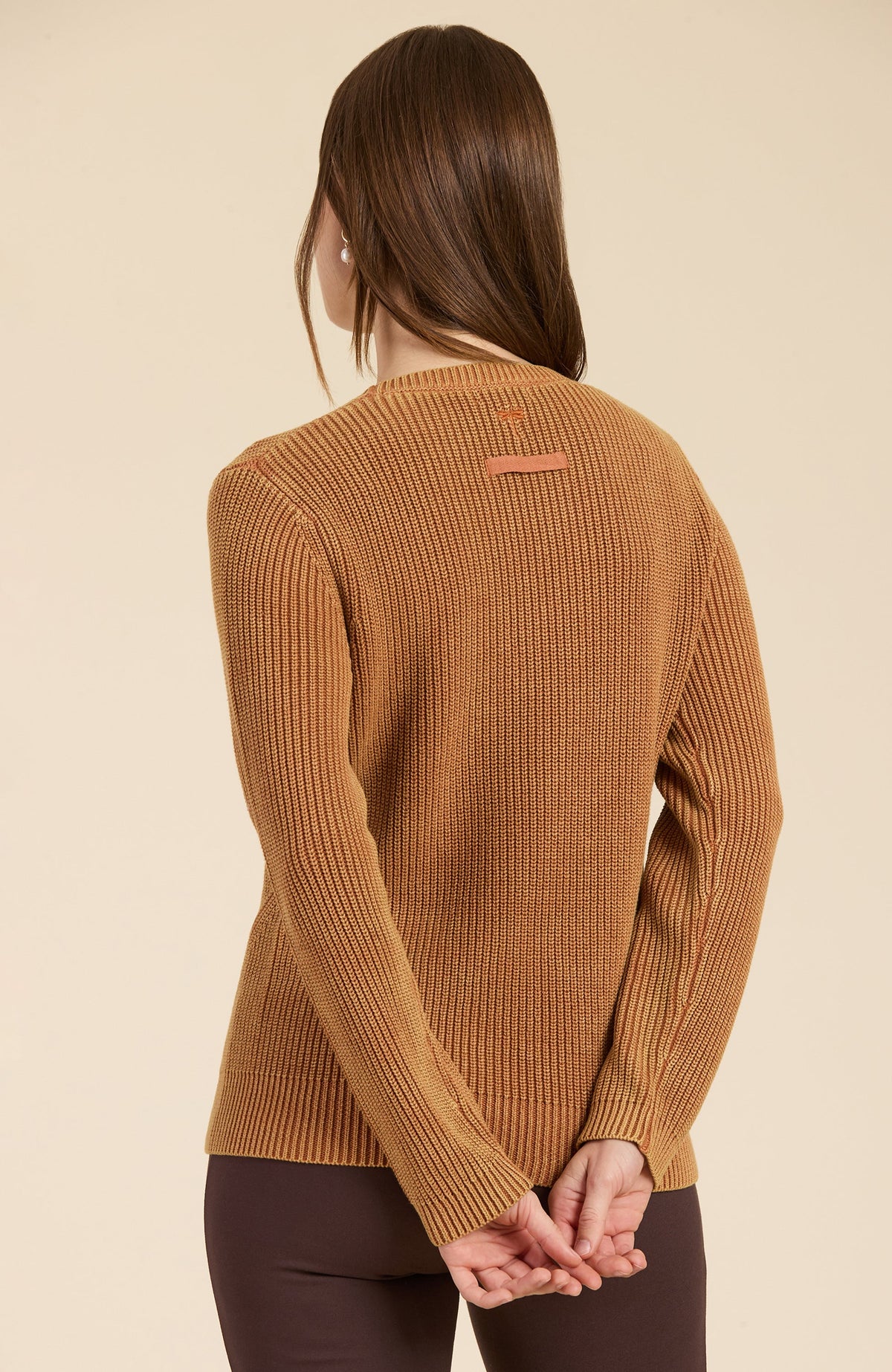 Mineral Wash Crew Neck Sweater