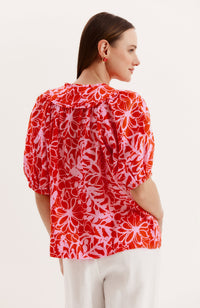 Margarita Linen Top