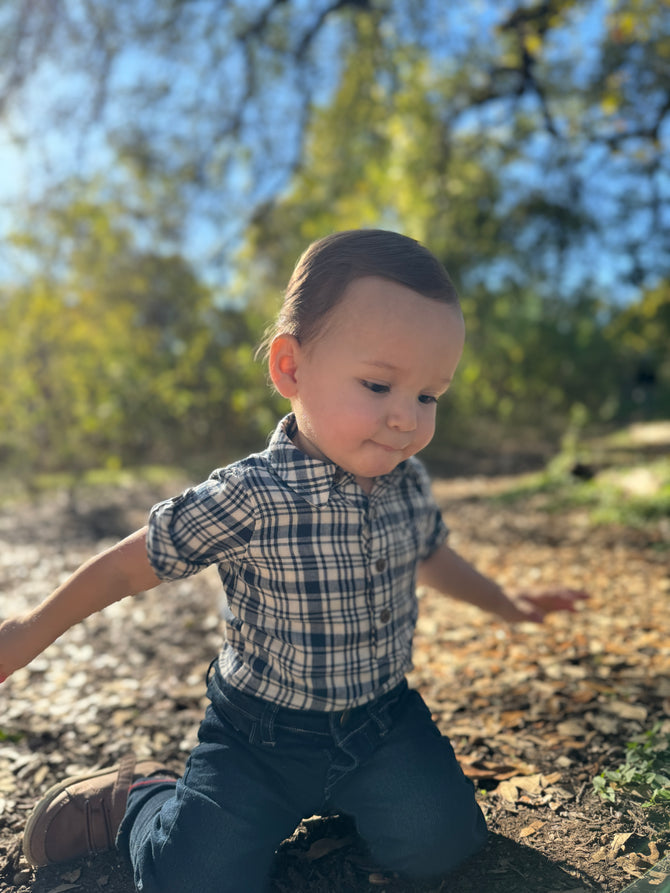 Jasper Woven Onesie