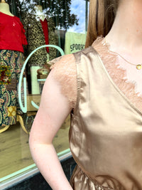 Lace Detail V-Neck Blouse