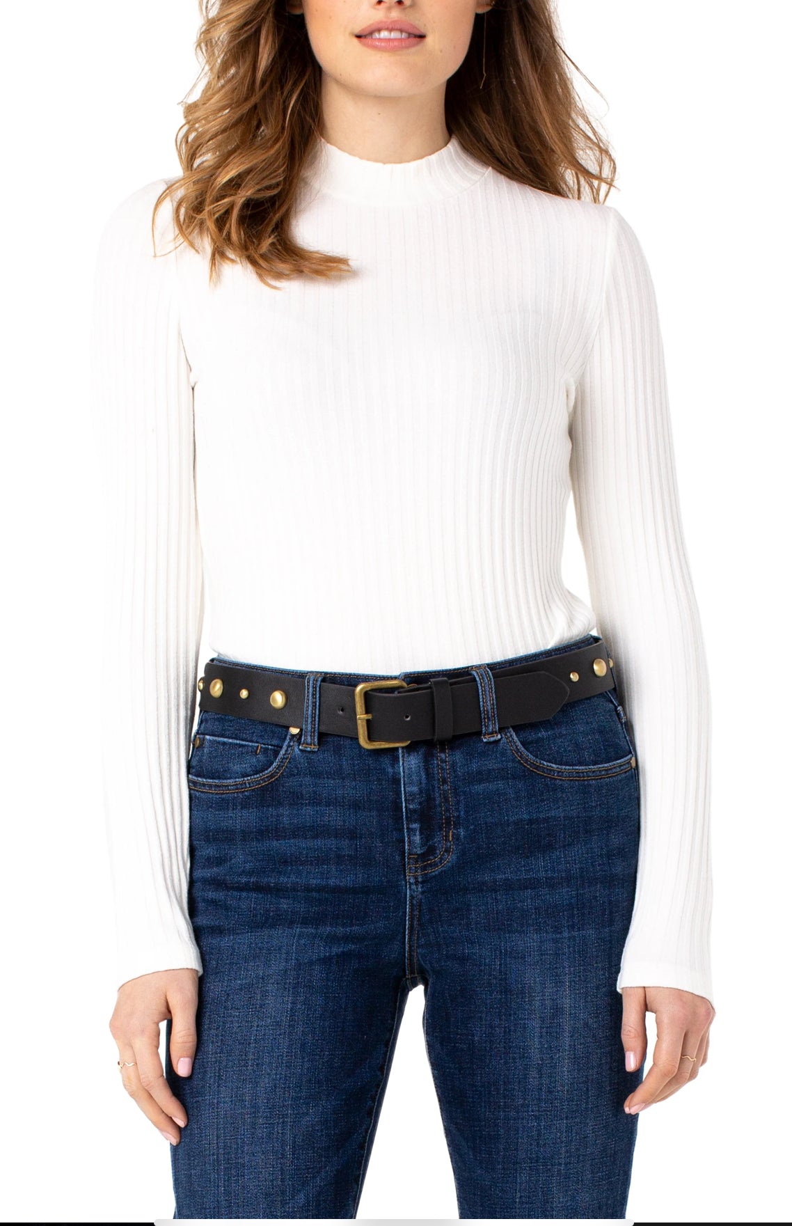Long Sleeve Mock Neck