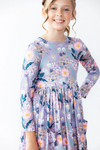 Long Sleeve Pocket Twirl Dress