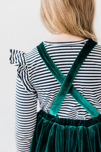 Long Sleeve Ruffle Tee