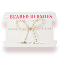 Pearl Bow Bracelet