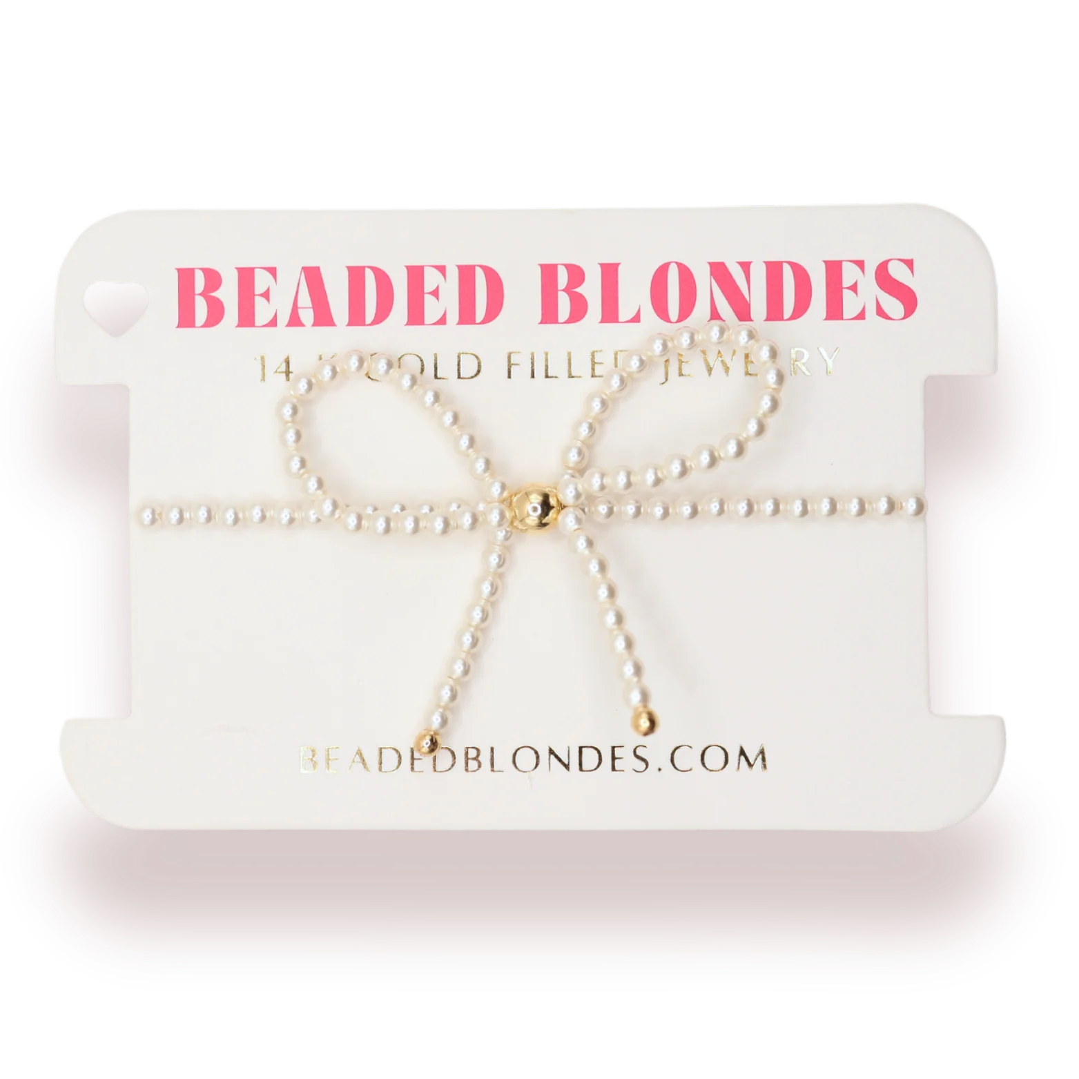 Pearl Bow Bracelet