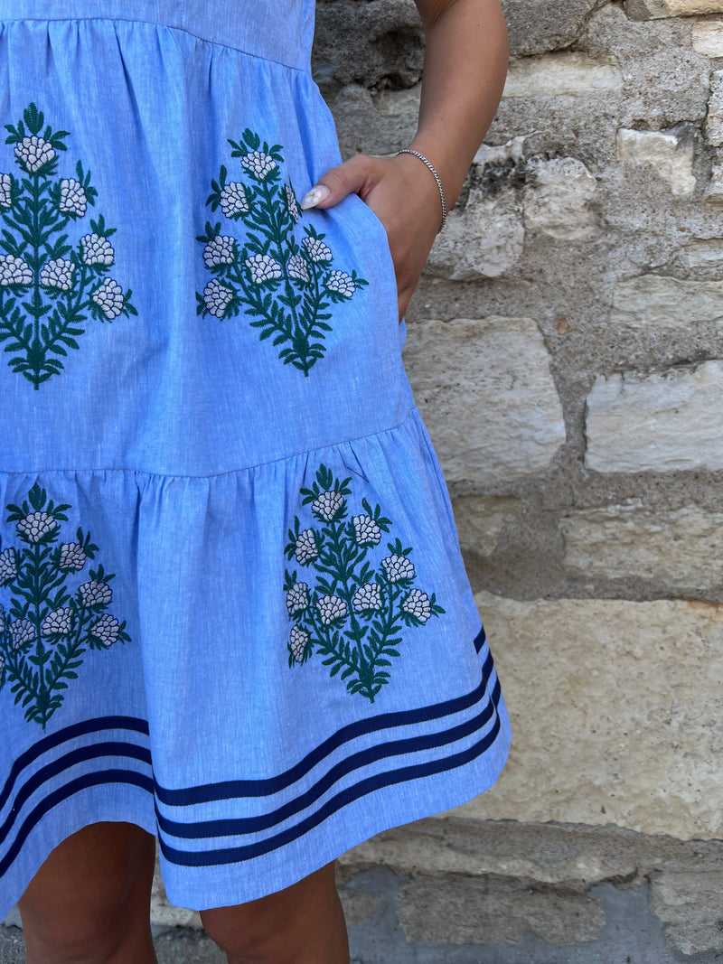 Amelia Chambray Dress