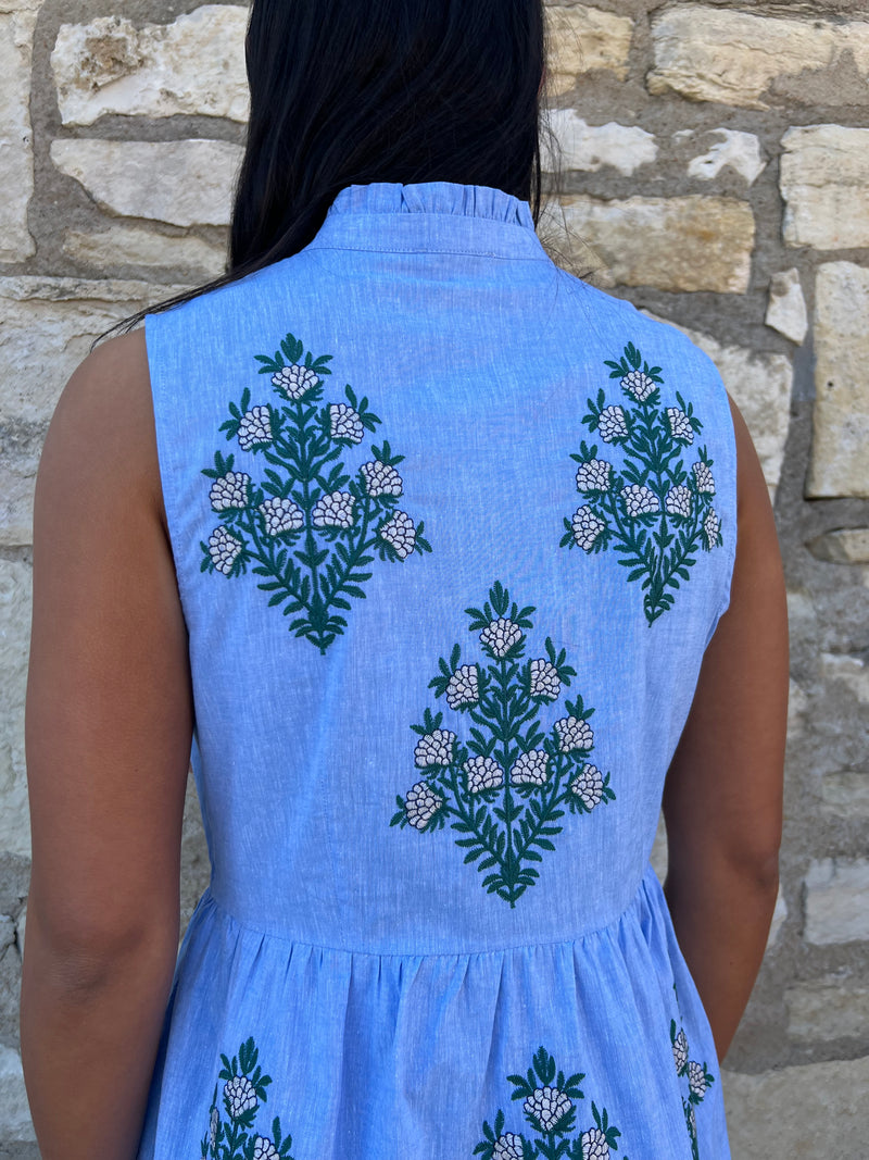 Amelia Chambray Dress