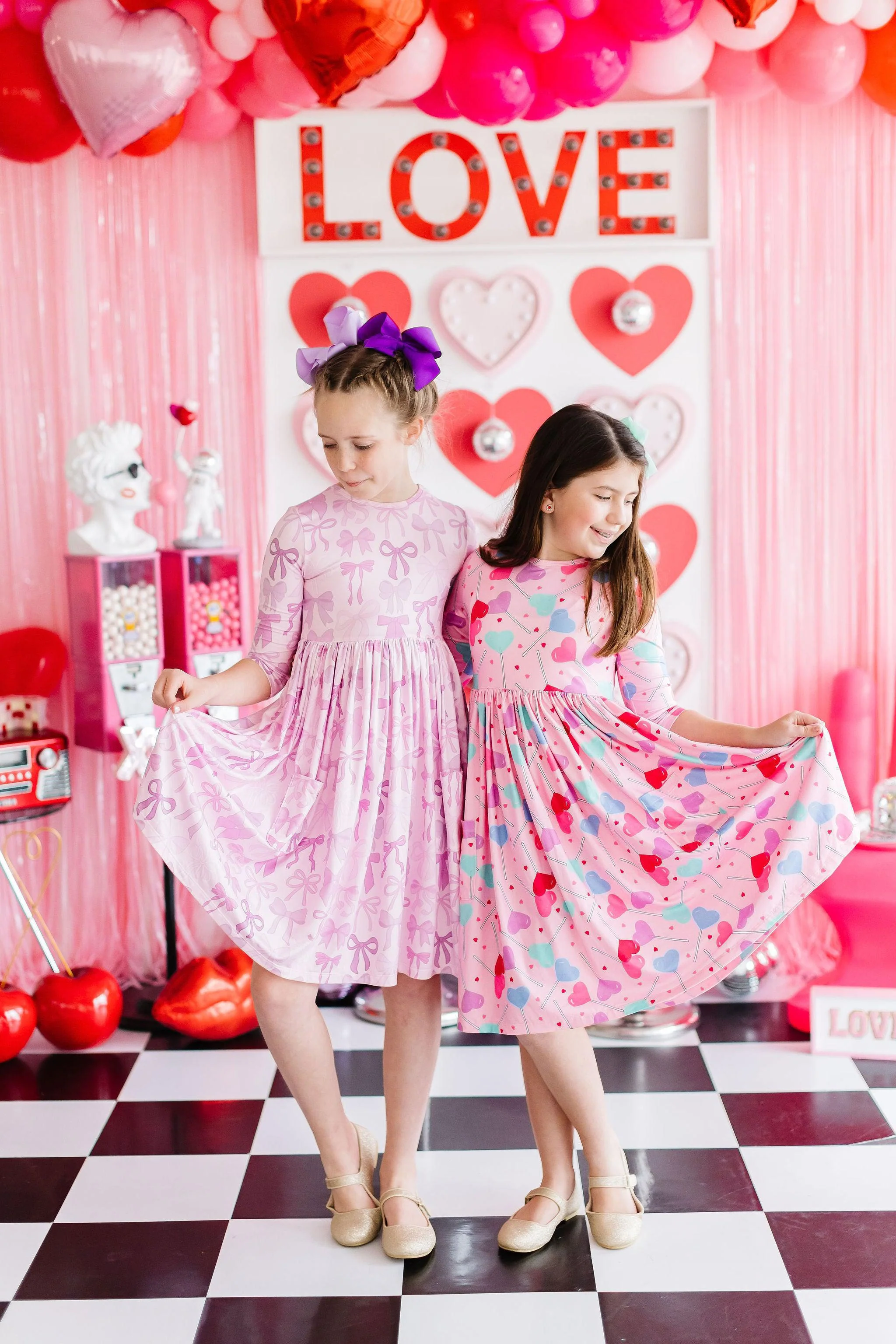 3/4 Sleeve Pocket Twirl Dress