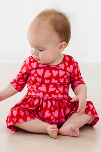 3/4 Sleeve Twirl Body Suit