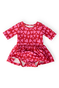 3/4 Sleeve Twirl Body Suit