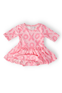 3/4 Sleeve Twirl Body Suit