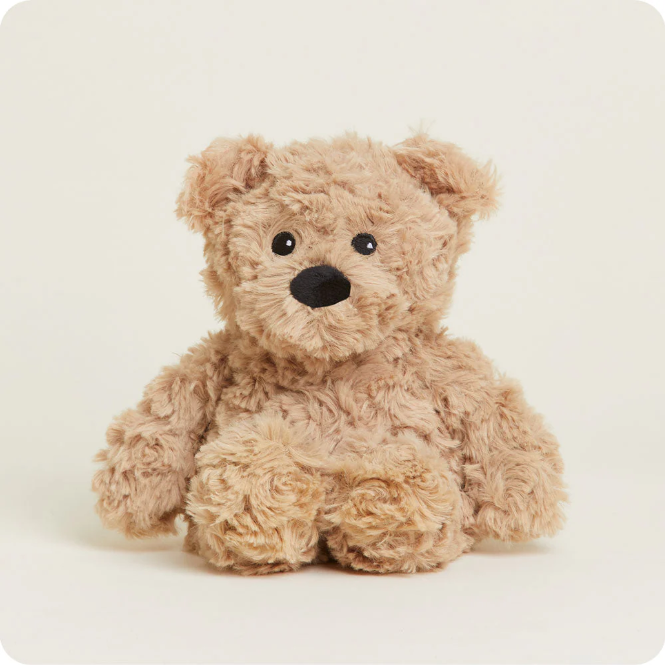 Brown Curly Bear Warmie Junior