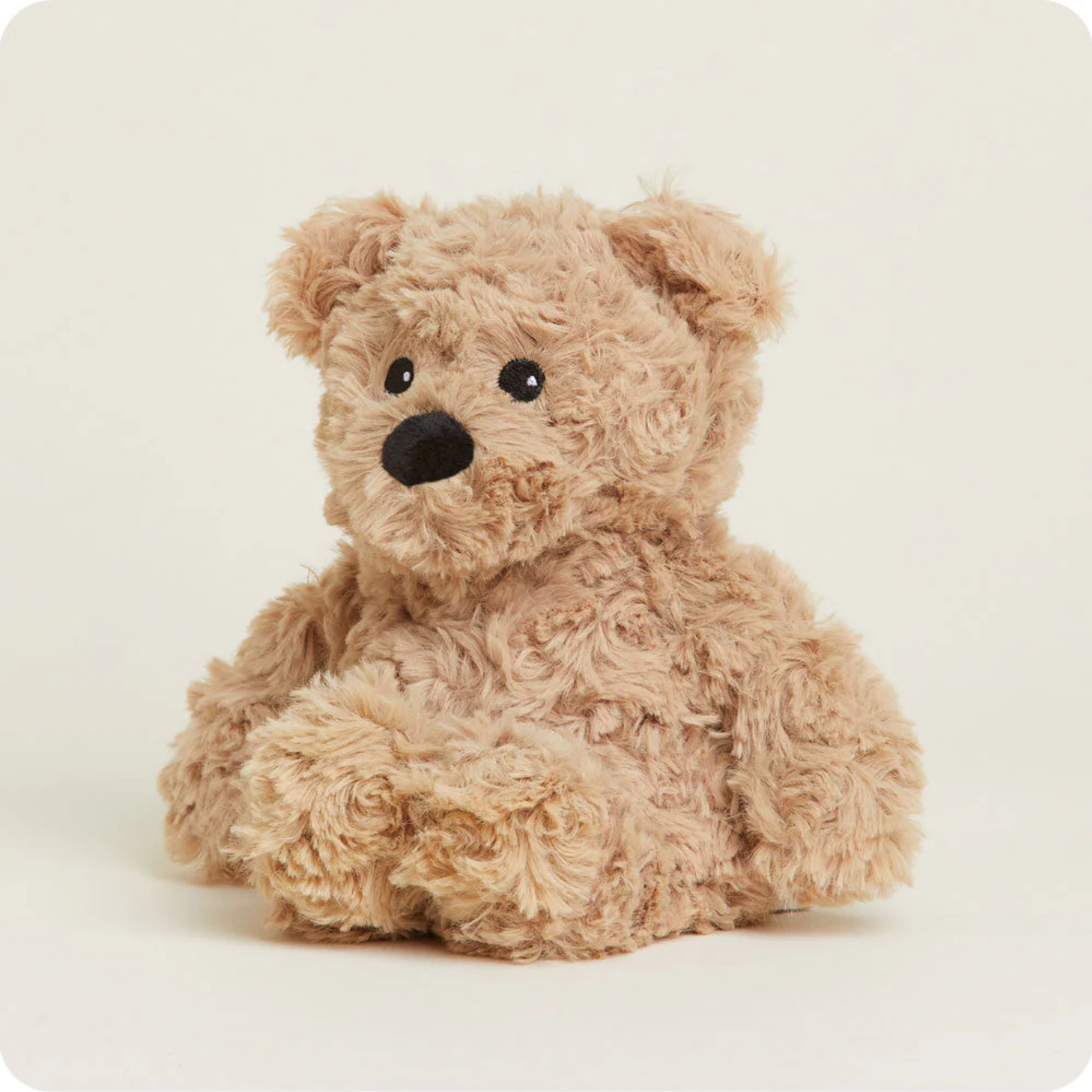 Brown Curly Bear Warmie Junior