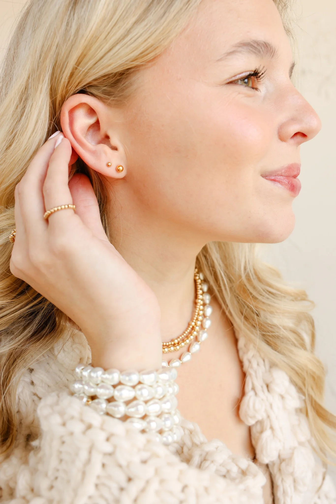 5mm Beaded Stud