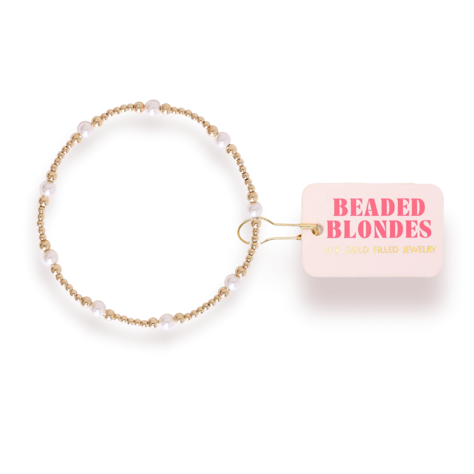 Dainty Sutton Pearl Bracelet Extended
