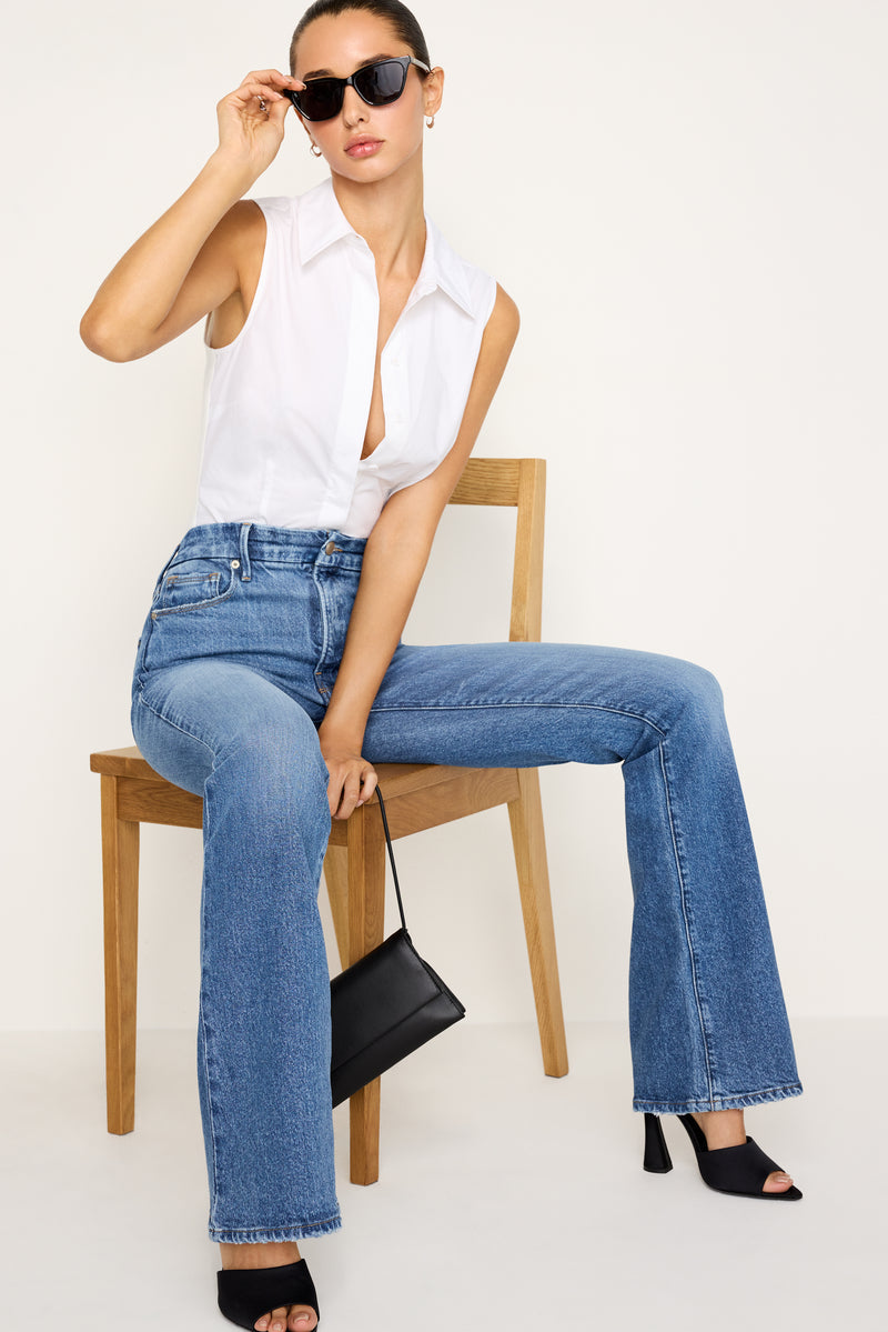 Soft Tech Good Classic Bootcut Jeans-33.5"