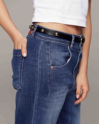 Antal Studded Leather Belt