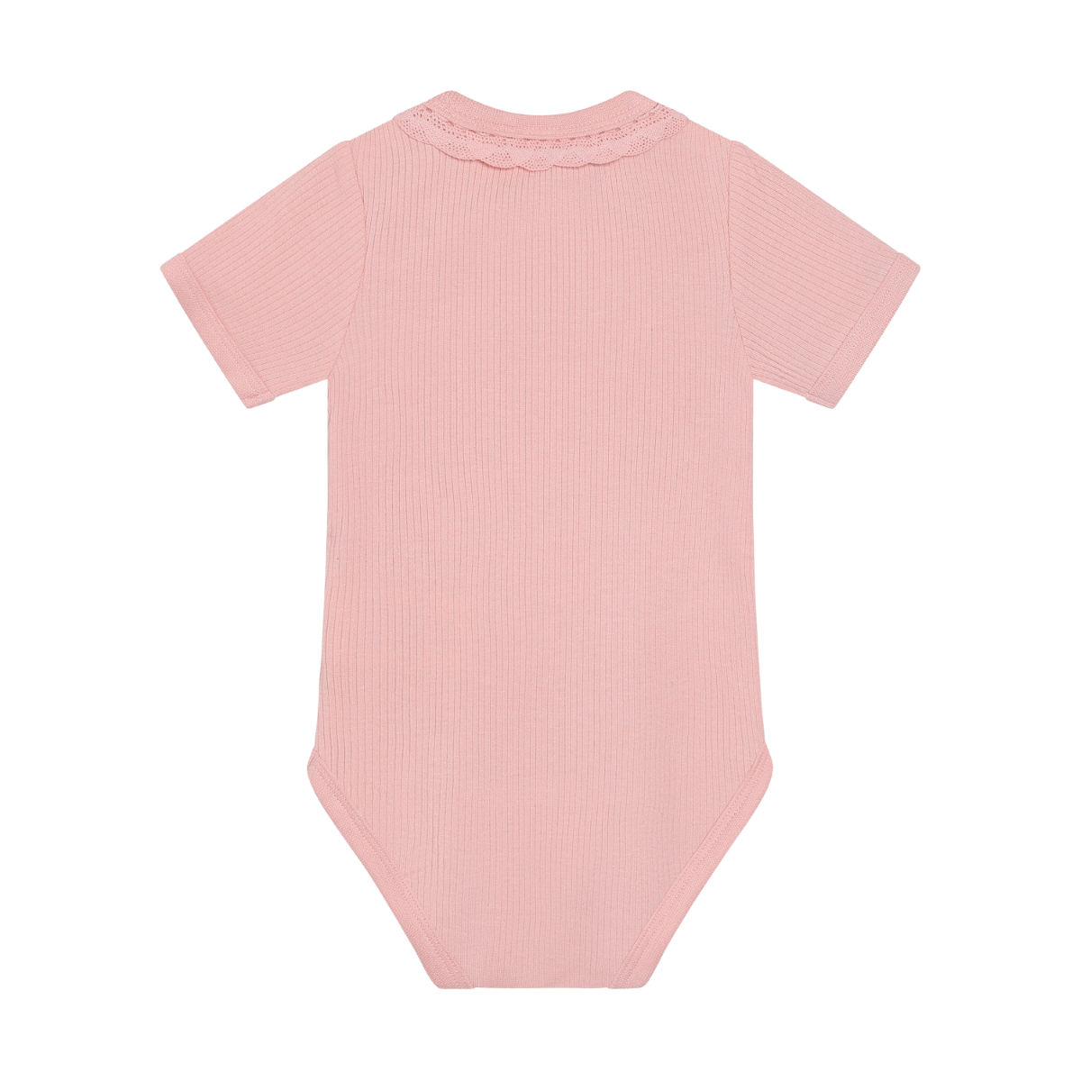 Ribbed Short Sleeve Bodysuit