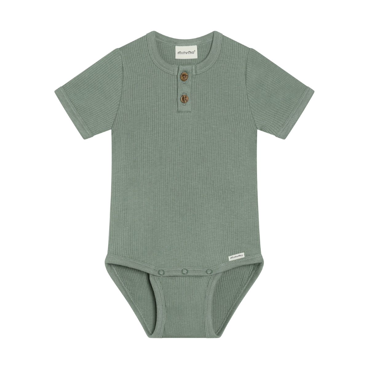 Ribbed Short Sleeve Body Suit