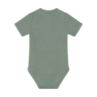 Ribbed Short Sleeve Body Suit