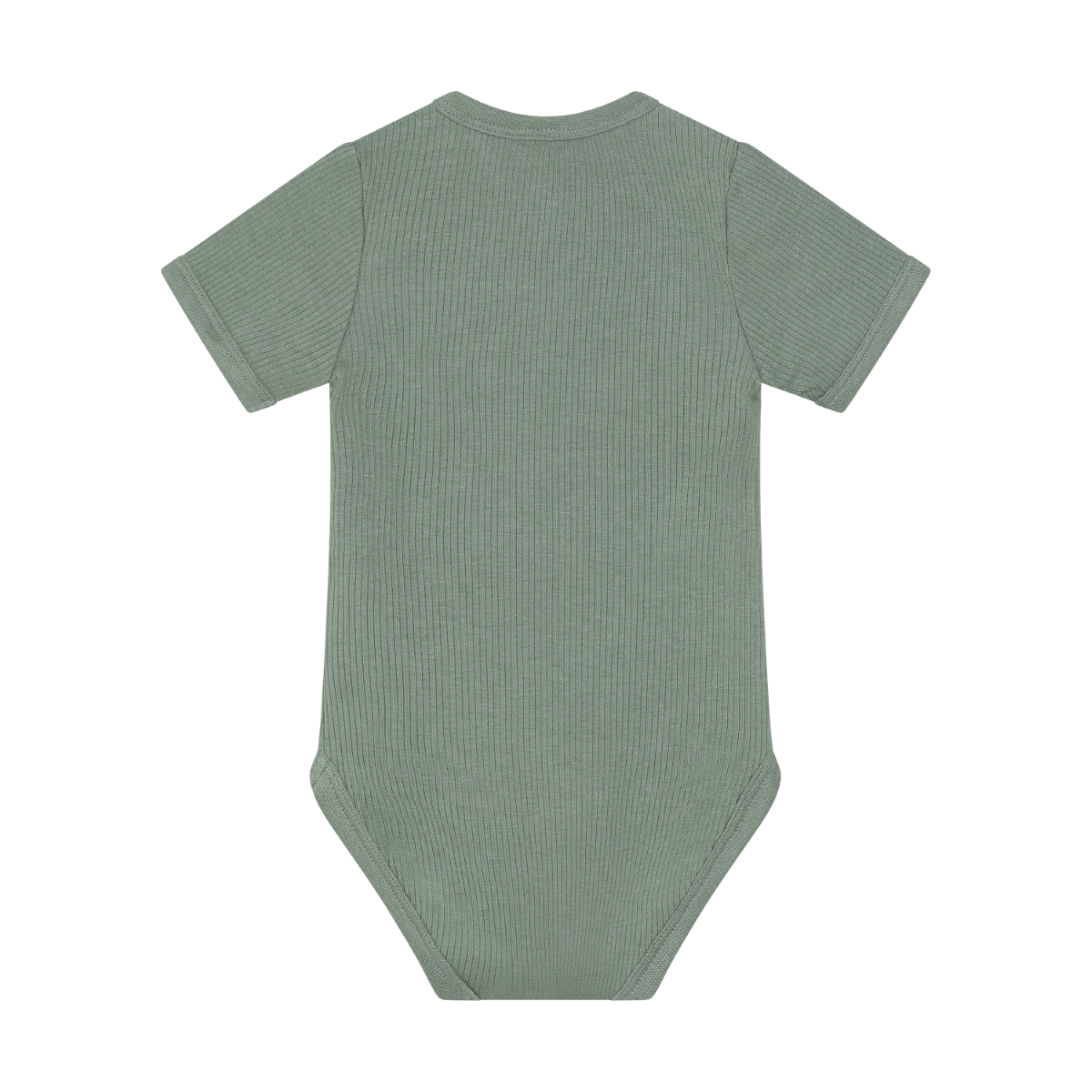 Ribbed Short Sleeve Body Suit