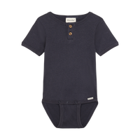 Ribbed Short Sleeve Body Suit