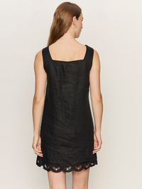 Almost There Linen Dress