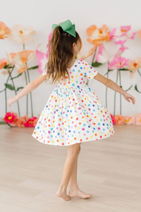 Short Sleeve Pocket Twirl Dress