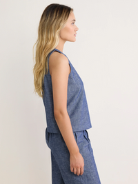 Chambray Mix Stevie Tank