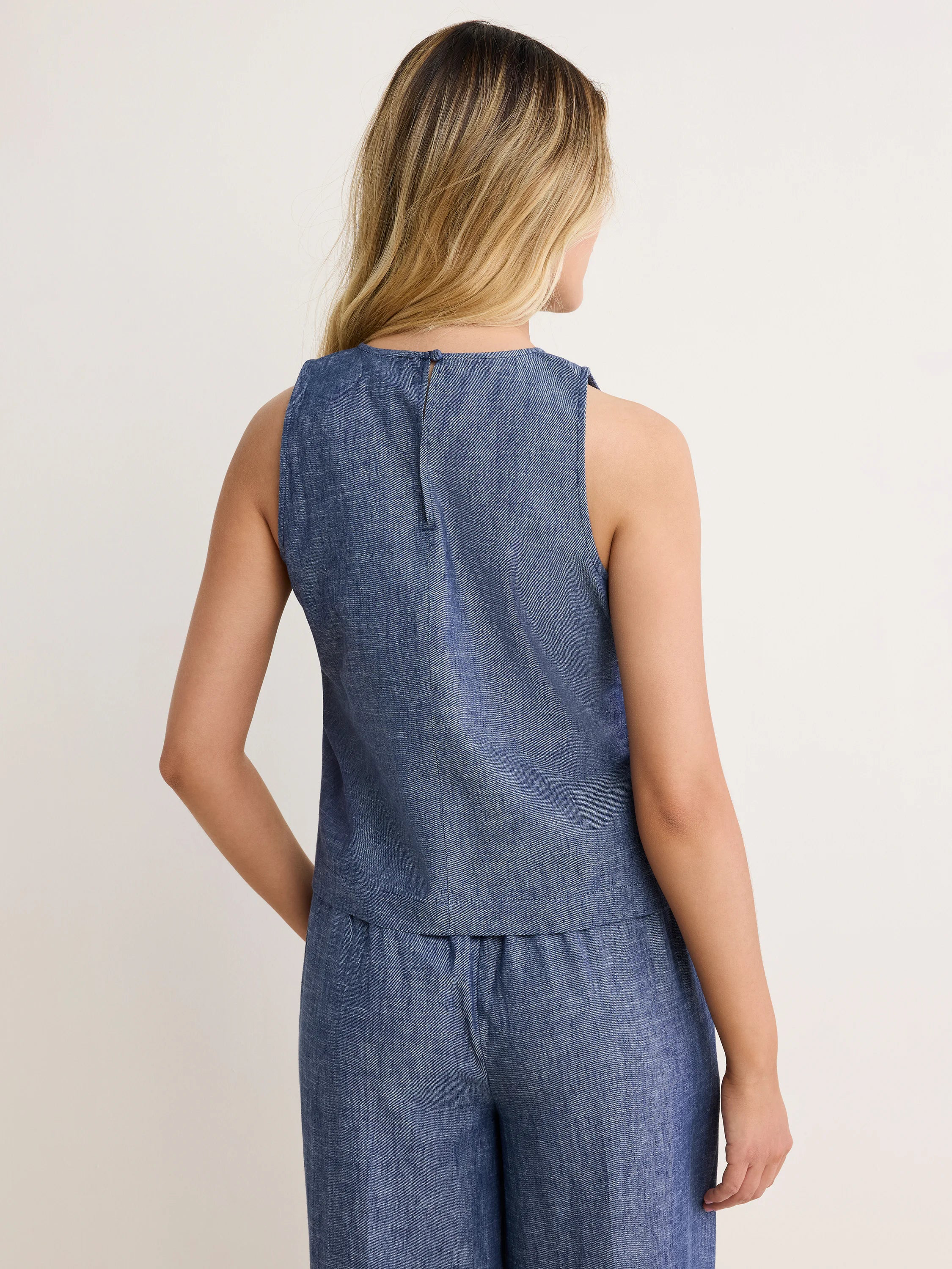 Chambray Mix Stevie Tank