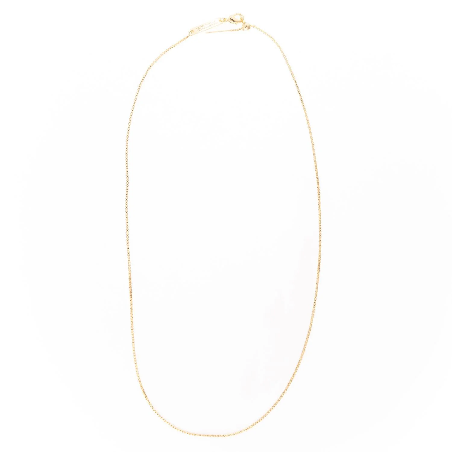 Necklace Luxe Box Chain 18"