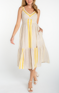 Sleeveless Midi Dress
