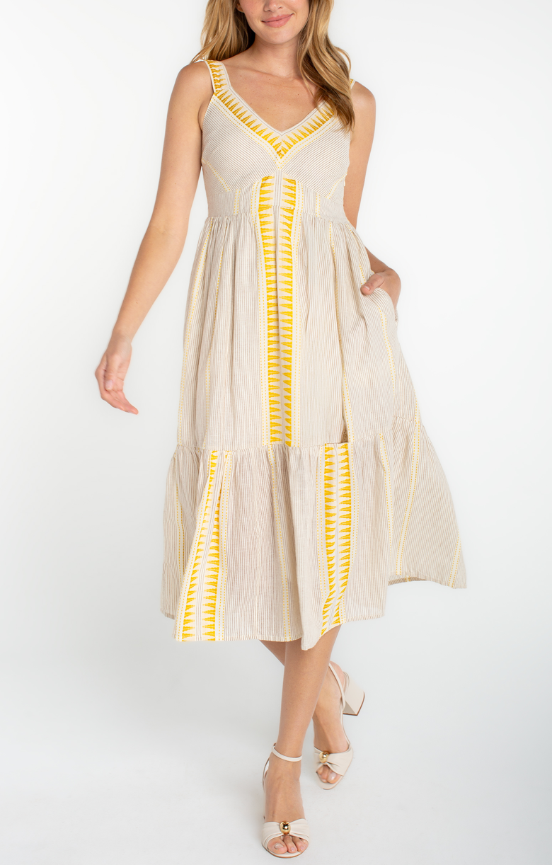 Sleeveless Midi Dress