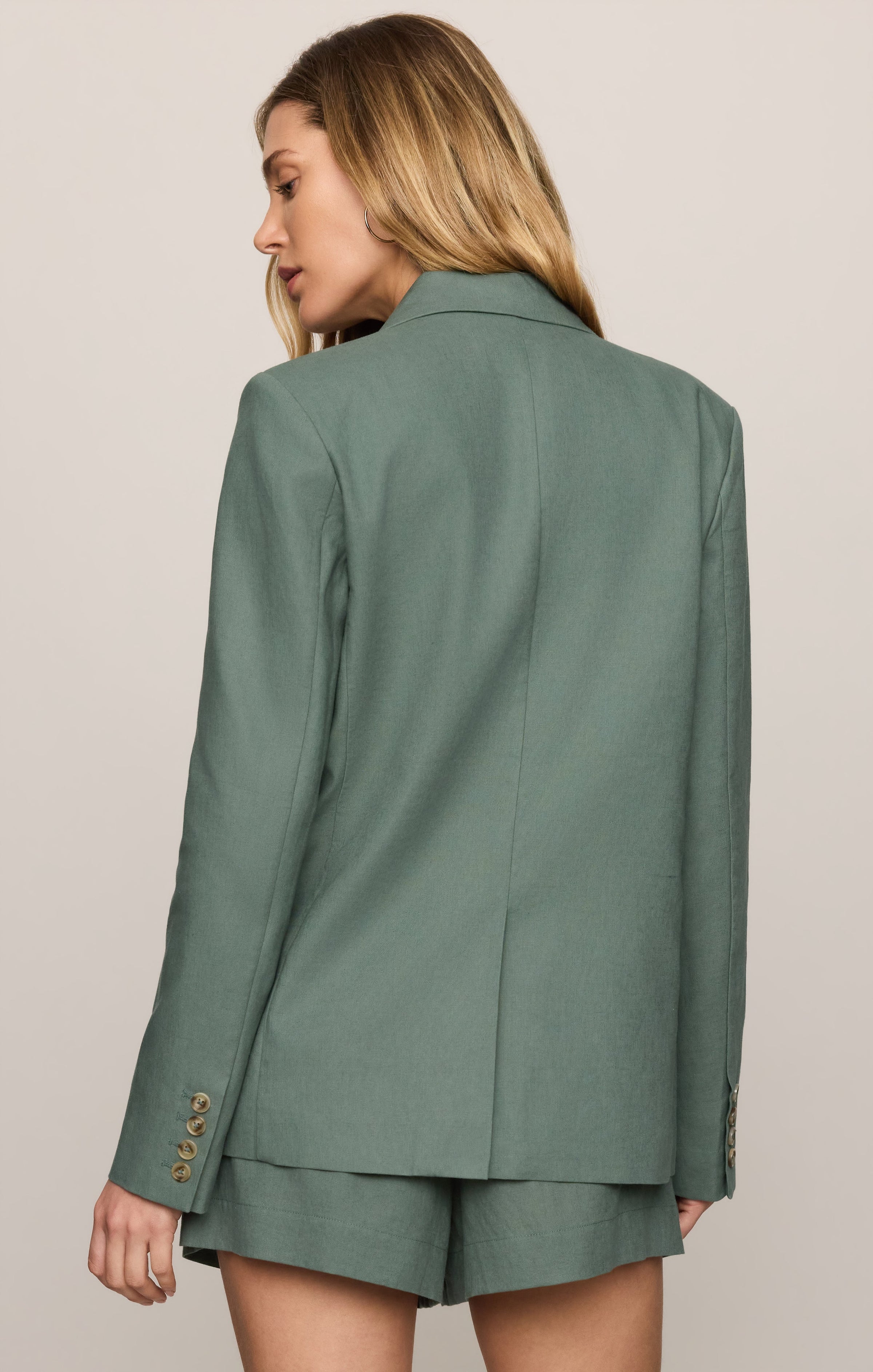 Evan Linen Blazer