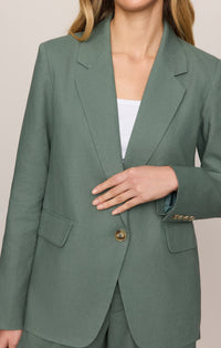 Evan Linen Blazer