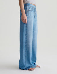 Adria Off-Duty Denim Sweatpant