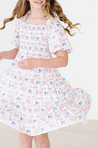 Smocked Ruffle Dress