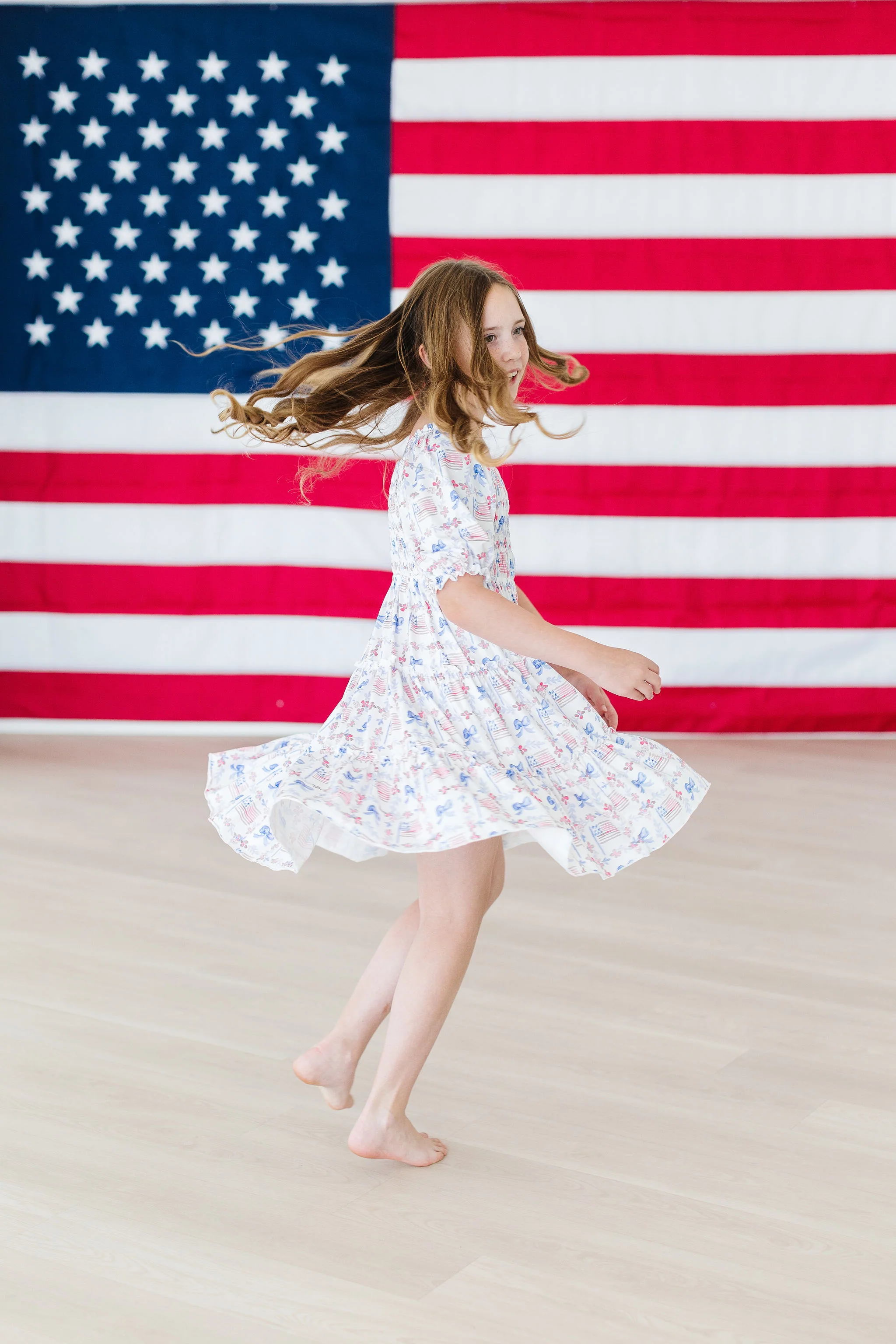 Smocked Ruffle Dress