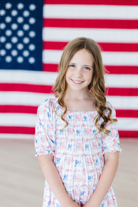 Smocked Ruffle Dress