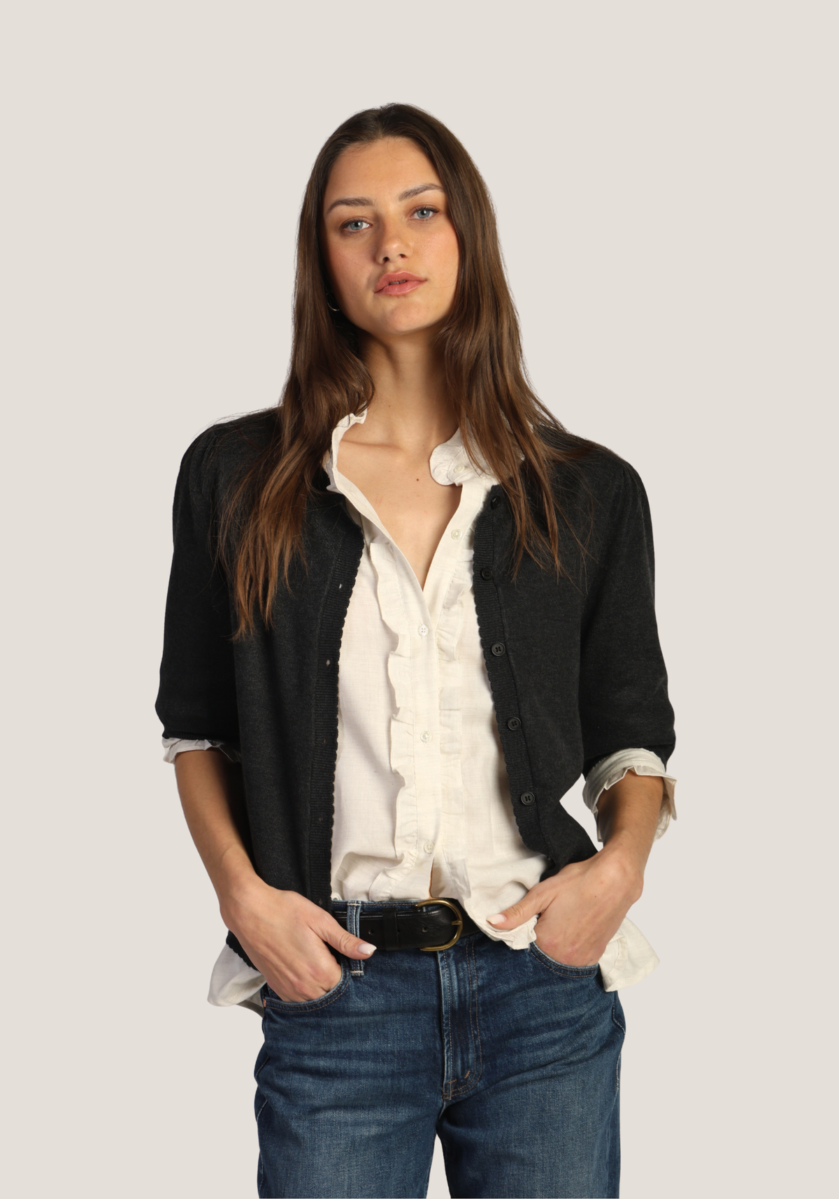 Blair Crewneck Cardigan